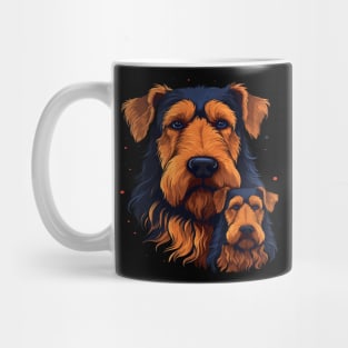 Airedale Terrier Fathers Day Mug